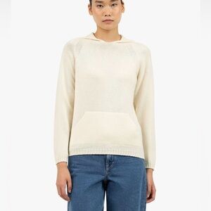 MaisonCashmere Parksvile Cashmere Hoodie - Made in Italy, Sz M
